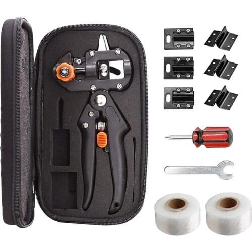 Garden Grafting Pruner Grafting Set Kit Pruning Shears Scissor Farming Fruit Tree Scissor Boxes Fruit Tree Cutting Garden Tools