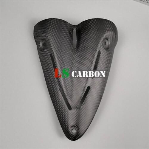 For Ducati Diavel 2010-2014 Full Carbon Fiber Motorcycle Accessories Exhaust Cover Front End