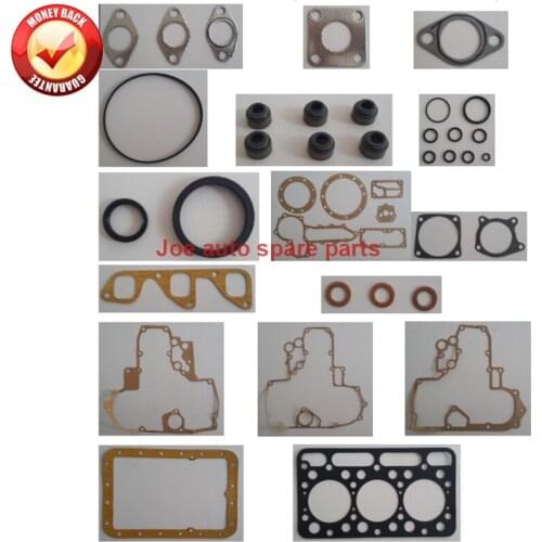 D1303 3D82 complete Engine Full gasket set kit for Kubota