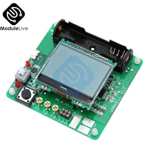 Portable Design Inductor-capacitor Meter MG328 LCD Display Multifunction Transistors MOSFET Diodes Tester With Wire For Diy