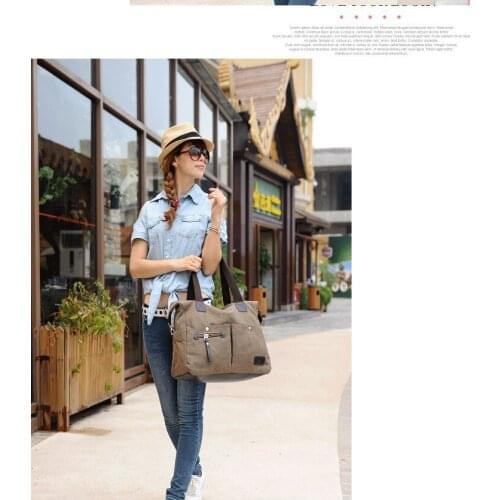 Bagail Casual Women Tote Bag Fashion Mummy Canvas Bag Large Capacity Baby Diaper Bag Large Capacity Baby Bag