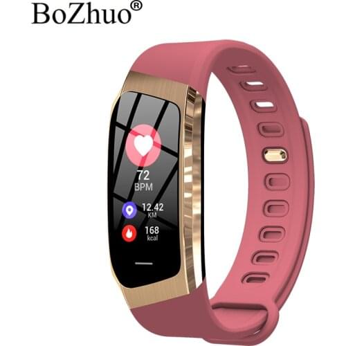 E18 Smart Bracelet Men Women Smart Watch Heart Rate Blood Pressure Monitor Fitness Tracker Bluetooth Watch Waterproof Smartwatch