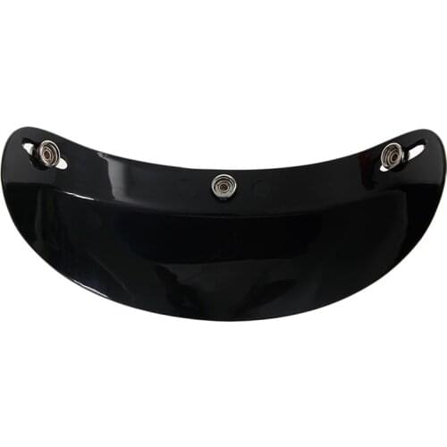 2021 New Hot Universal 3 Snap Visor Face Shield Lens For Motorcycle Helmets Open Face