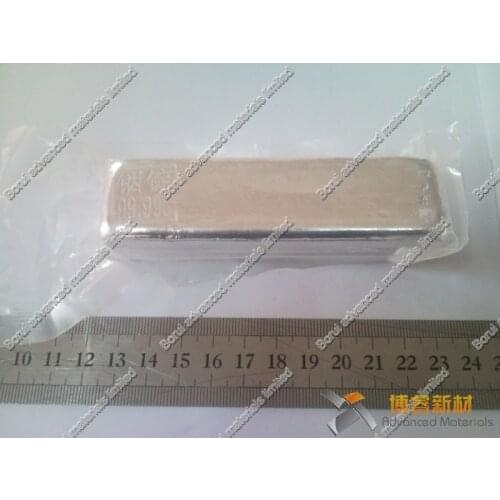 High pure Indium Metal, 99.995% pure, 500g Indium ingot by Changsha Rich Nonferrous Metals Co.,Ltd