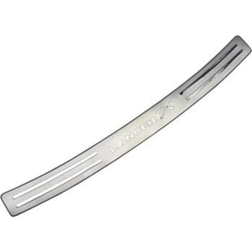 Stainless Steel Rear Bumper Protector Guard Plate For Mitsubishi Lancer/Lancer X/Lancer Evo 2008-2018 Car styling