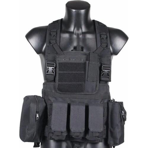 Men Women Outdoor Training Tactical Military Waistcoat Army Fans Field Hunting Shooting Combat Camo Protection Stomachers Vest