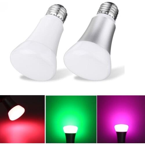 1pcs E27 RGBW RGBWW LED Lamp RGB Bluetooth Wifi APP Control Smart Bulb LED Bulb IR Remote Control Dropshipping