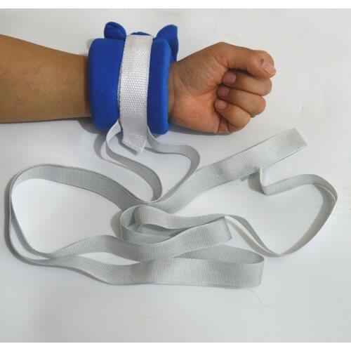 1PC Medical Limbs Restraint Strap Patients Hands And Feet Limb Fixed Strap Belt For Elderly Mental Patient Use Blue