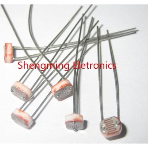 200PC GL5549 Light Dependent Resistor LDR 5MM Photoresistor