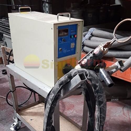 3 phase 380V 25KVA High frequency Induction Heating Machine with Handheld transformer for different heat treatment application