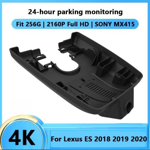 Car DVR WiFi Registrator Dash Cam Camera For Lexus ES 2018 2019 2020 Digital Video Recorder Camcorder Full HD 2160P Night Vision