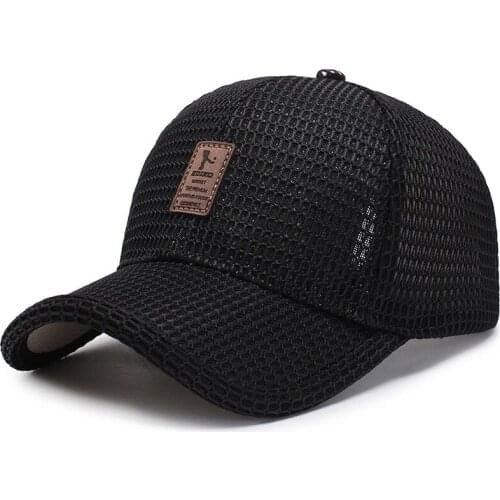 Quick Dry Baseball Cap Adjustable Mesh Lightweight Tennis Hat Outdoor Sports Cap Running Hat Summer Sun Hat