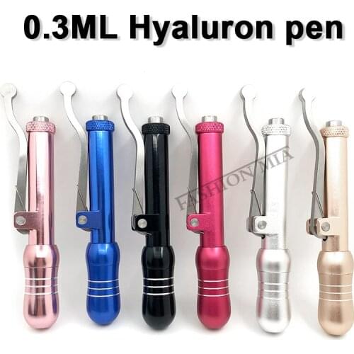 0.3ml Hyaluron Pen High Pressure Atomizer Needle-Free Anti-wrinkle Lifting Face Non-Invasive High Density Meso Mesotherapy Gun