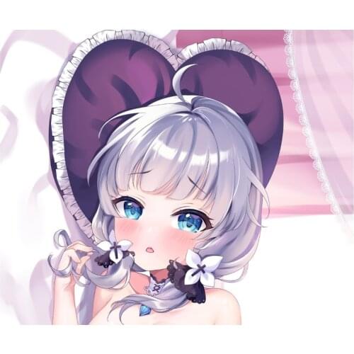 Game Azur Lane ILLUSTRIOUS Cosplay Dakimakura 2WAY Hugging Body Pillow Case Japanese Anime Otaku Pillow Cushion Cover Gifts