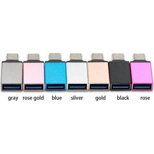 3.0 A Female Data Converter USB-C Male Type C to USB Adapter Connector Adaptor