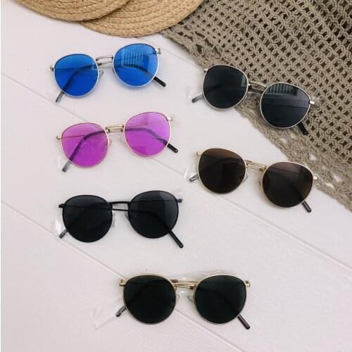 The new 2020 children round sunglasses for network model of childrens sunglasses BQ2029 sell like hot cakes