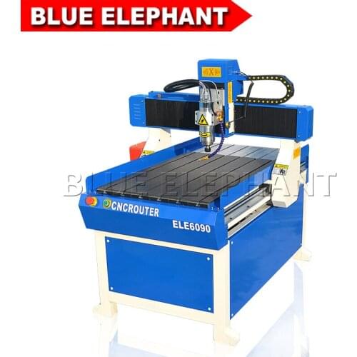 Mini CNC 6090 CNC Milling Machine Woodworking Machinery with Linear Rail Guide for Small Business