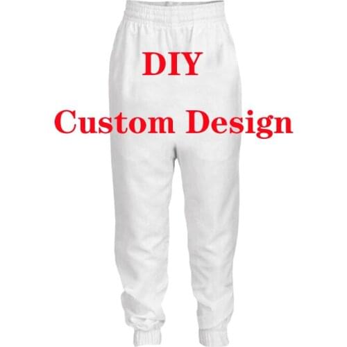 DIY Custom Design 3D Print Men Trousers Hip Hop Casual Women Cargo Pants Sports Funny Unisex Clothing Suppliers For Drop Shipper