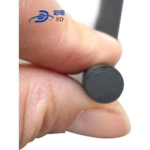 O shape durable rubber cord strip