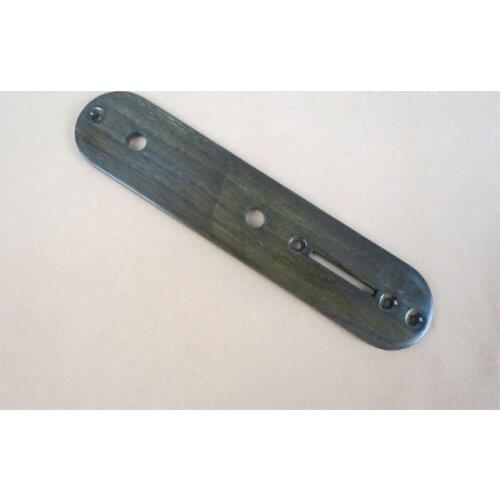 Guitar Tele Telecaster Control Plate Hand made Ailanthus wood #720