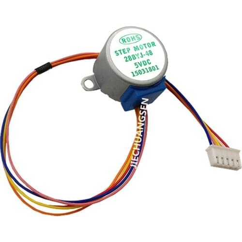 28BYJ48 stepper motor DC5V 28YBJ-48 25CM 5V XT Reduction ratio 1:16