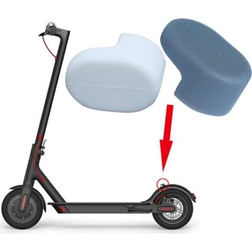Fender Hook Silicone Sleeve For Xiaomi M365 Electric Scooter Mudguard Lightweight Rear Fender Hook Silicone Sleeve Buckle Cap