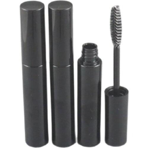 Black Classic Mascara Tube 10ML Empty Elegant Eyelash Cream Refillable Bottle Eyelash Growth Liquid Containers 50pcs/lot