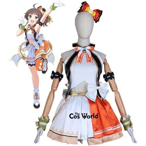 YouTuber Vtuber Hololive Natsuiro Matsuri Idol Dress Uniform Outfit Customize Cosplay Costumes