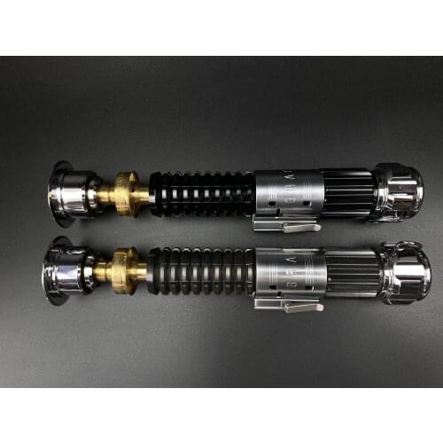 Obi Wan Kenobi Pixel Proff2.2 Soundboard Smooth Swing With Blade Heavy Dueling 16 Color Changing Aviation Aluminum Carbon steel