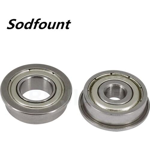 10pcs Flange with side rib thin-walled ordinary motor bearing F6900-2Z ZZ size 10*22*25*6*1.5mm