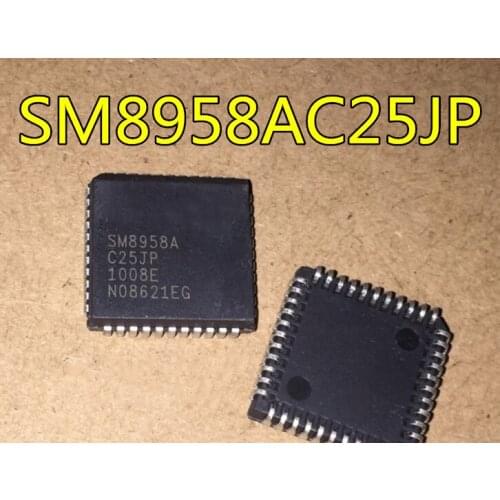10PCS SM8958A SM8958AC25JP SM8958AL25JP PLCC-44
