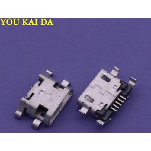 100pcs/lot Micro USB Charging dock Port Connector Socket Replacement Part For Motorola Moto E6 Plus