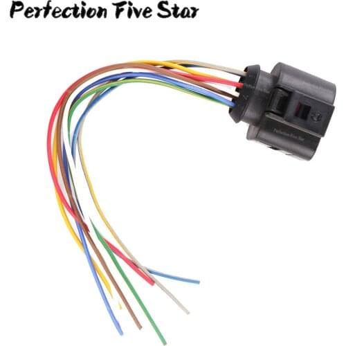 1J0973714 For VW Golf Jetta Passat For Audi A4 A5 A6 A8 TT Q5 2010 Connector Auto Electric Plug Harness Wire 8 Pin