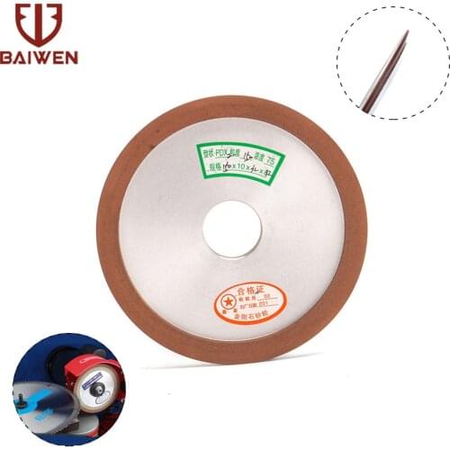 150MM Diamond Grinding Wheel Grinding Circles For Tungsten Steel Milling Cutter Tool Sharpener 150-400 Grit