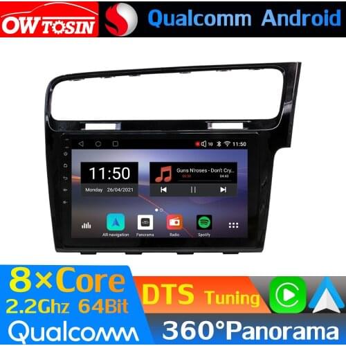 Qualcomm 8Core Android Car Multimedia For Volkswagen VW Golf 7 MK7 2013-2020 RHD 360 Panoramic Radio GPS CarPlay Head Unit HIFI