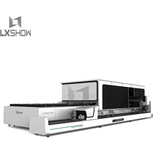 Hot selling fiber laser cutting machine special for pipe and plate