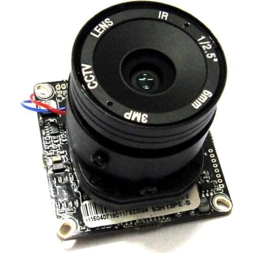 HD Full Network 4MP CCTV IP Camera Module Security IPC board H.265 ONVIF with CS lens mic