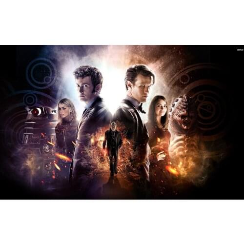 JMINE Div 5D Doctor who Fire Full Diamond Painting cross stitch kits art High Quality Portrait 3D paint by diamonds