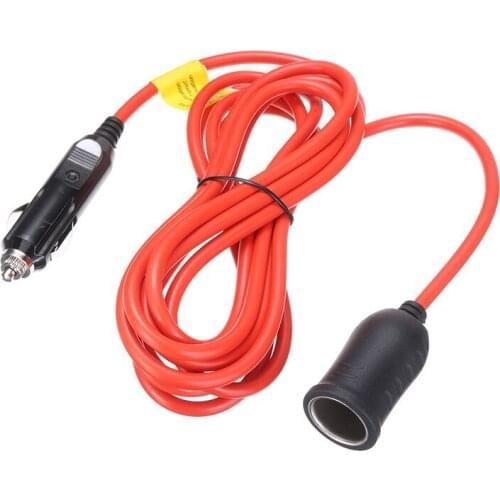For Car Electrical Appliances 1pc 12V 8A Male to Female Cigarette Lighter Extension Cable 3.6m Extra Strong Plug Cable Mayitr