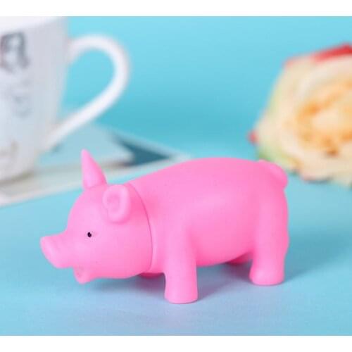 Chancellory Slime Squish Cute Pig Fun Toy Squish Lovely Silicone Toy Kawaii Pig Anti-stress Toys