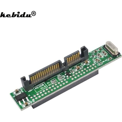 Kebidu IDE 44 pin 2.5 to SATA PC Adapter Converter 1.5Gbs Serial Adapter Converter ATA 133 100 HDD CD DVD Serial Hard Disk
