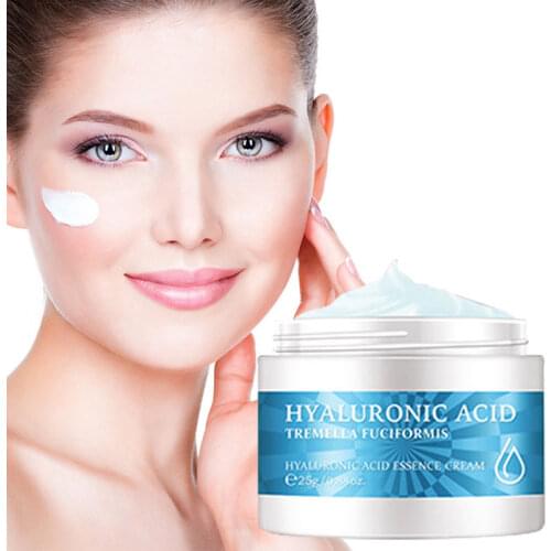 Face Cream Hydrating Moisturizing Whitening Repair Anti-Aging Nourish Sodium Hyaluronate Tremella Extract Unisex Skin Care 25g