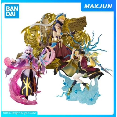 MAXJUN BANDAI Anime Fate/stay night Figures Merlin Ereshkigal Gilgamesh PVC Model toys series Collection Fate/Grand Order