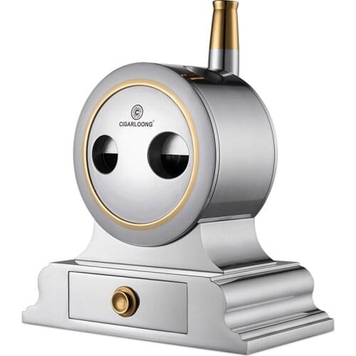 Cigar scissors desktop handle stainless steel thickening multi-purpose cigar cutter gift box packaging CC-133