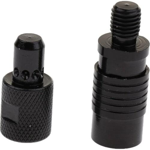 Durable 4Pcs Metal Quick Release Bite Alarm Adapter Fishing New Tackle Black