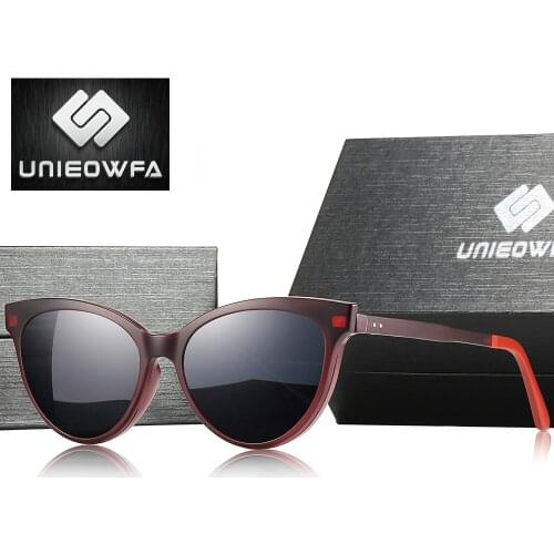 UNIEOWFA Womens Cat Eye Sunglasses