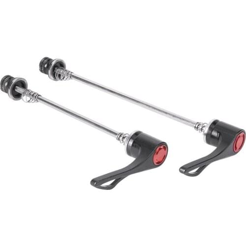 1 Pair Bike Brake Hub Skewer Bicycle Front & Rear Quick Release Hub Lever Skewer Cycling Accessories