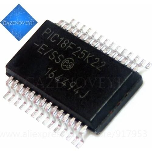 2pcs/lot PIC18F25K22-I/SS PIC18F25K22T-I/SS PIC18F25K22 SSOP-28 In Stock