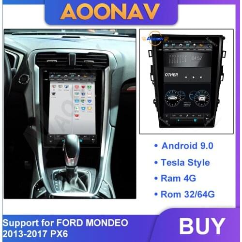 2din Android car radio multimedia player For FORD-MONDEO 2013-2017 car autoradio GPS navigation MP4 player
