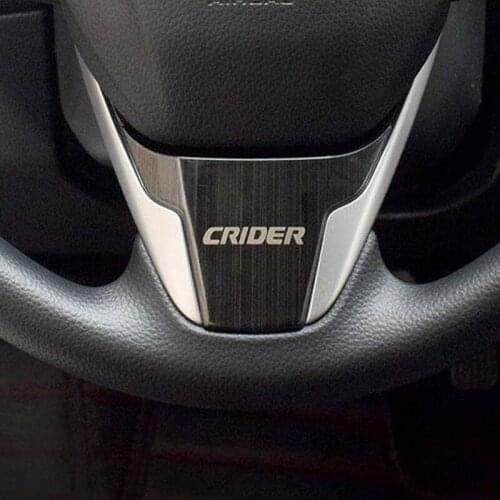 Interior Accessories Car Steering Wheel Trim Decal Sequin Sticker for Honda CRIDER 2019 2020 carstyling